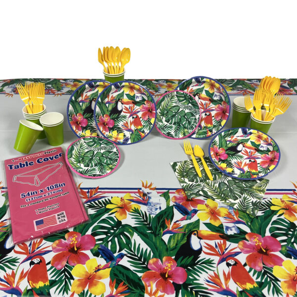 Luau Basic Party Kit for 8 or 16 Guest