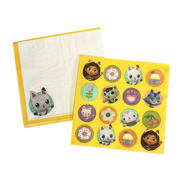 Gabby's Dollhouse Luncheon Napkins - 16 Napkins/Pack or 192 Napkins/Unit