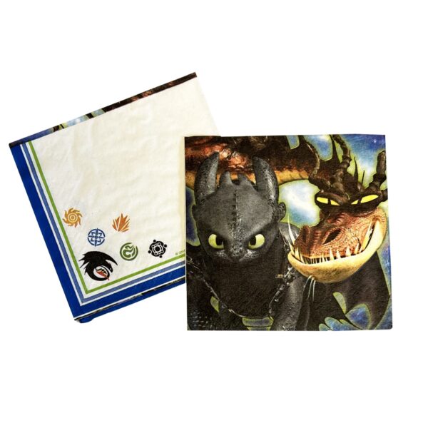 How to Train Your Dragon Beverage Napkins - 16 Napkins