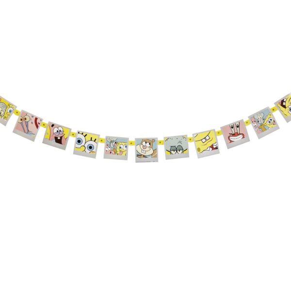 SpongeBob SquarePants Birthday Banner - 1 Banner/Pack or 12 Banners/Unit