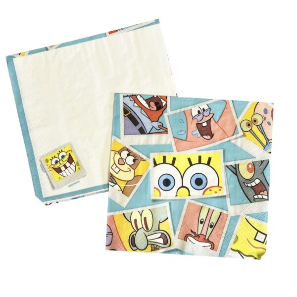 SpongeBob SquarePants Luncheon Napkins - 16 Napkins