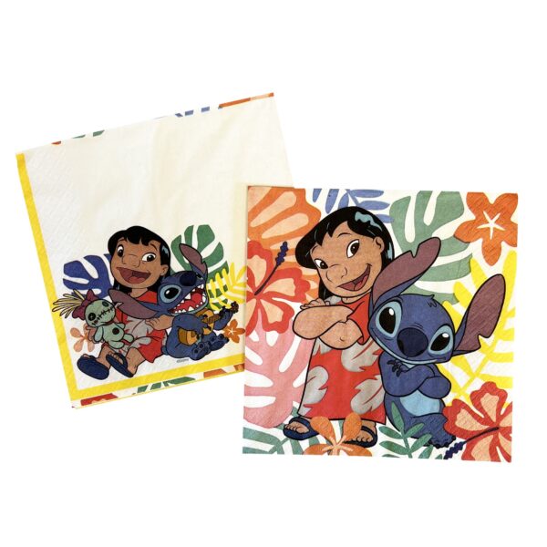 Stitch Luncheon Napkins - 16 Napkins/Pack or 96 Napkins/Unit