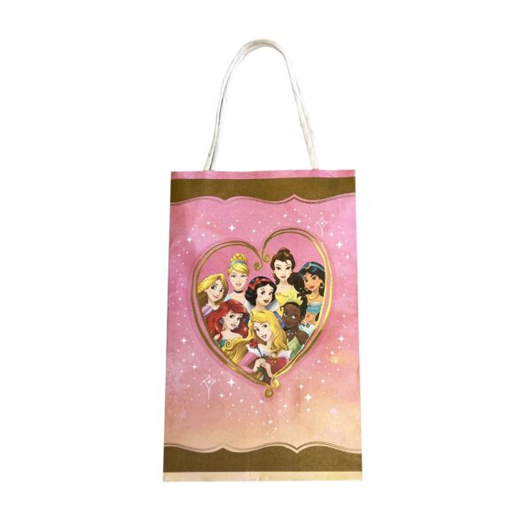 Disney Princess Unfilled Paper Goody Bag - 8 Bags