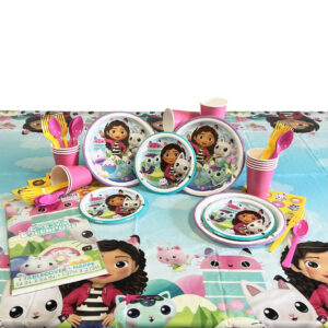 Gabby's Dollhouse Party Kit for 8 or 16 Guest