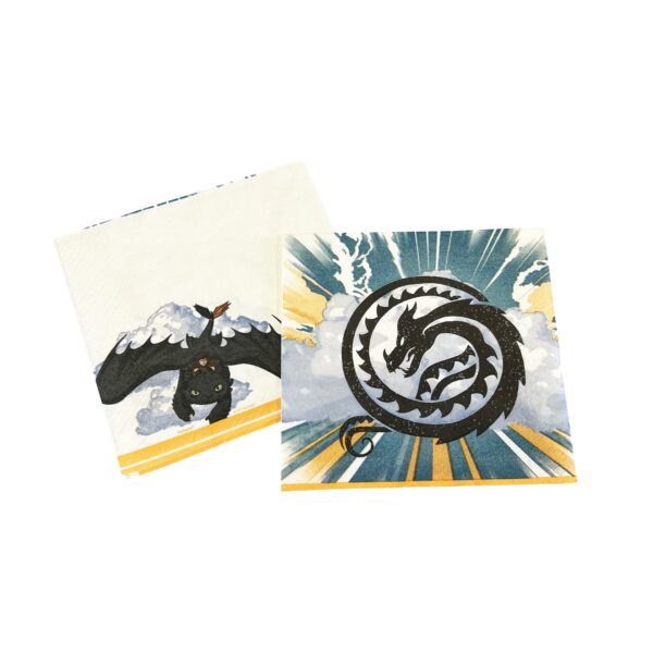 How to Train Your Dragon Luncheon Napkins - 16 Napkins