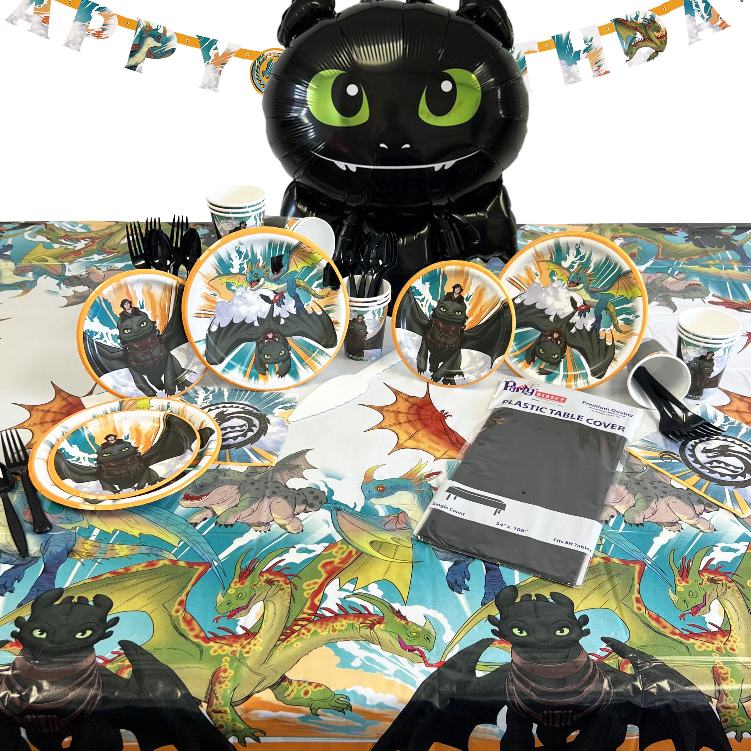 How to Train Your Dragon Deluxe Party Kit for 8 or 16 Guest