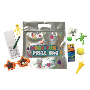 Mega Fun Mylar Prize Bag - 50 Bags/Case