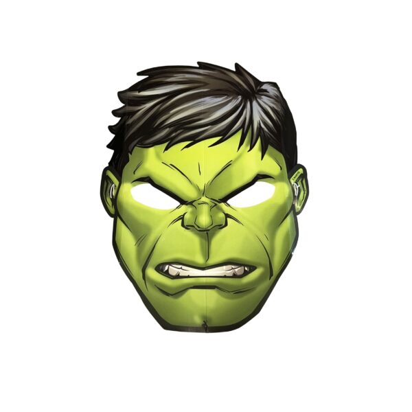Marvel Avengers Party Masks - 8 Masks - Image 5