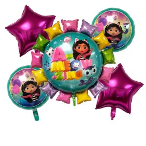 Gabby's Dollhouse 5-Piece Balloon Kit