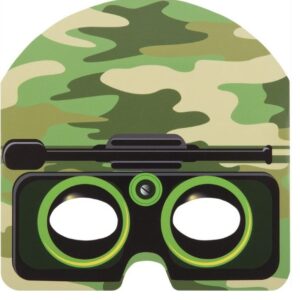 COMING SOON...Camo Party Masks - 8 Masks/Pack or 96 Masks/Unit