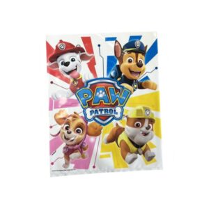 Paw Patrol Plastic Unfilled Goody Bags - 8 Bags
