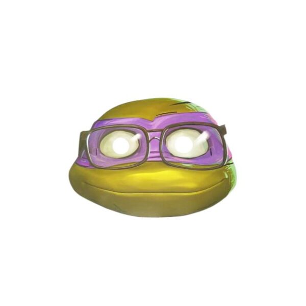 Teenage Mutant Ninja Turtles Party Masks - 8 Masks/Pack or 96 Masks/Unit - Image 5