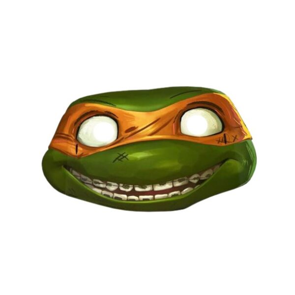 Teenage Mutant Ninja Turtles Party Masks - 8 Masks/Pack or 96 Masks/Unit - Image 2