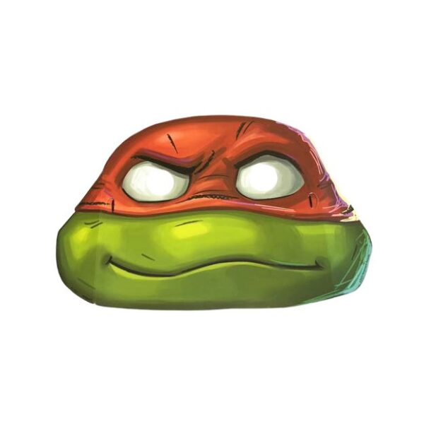 Teenage Mutant Ninja Turtles Party Masks - 8 Masks/Pack or 96 Masks/Unit - Image 3