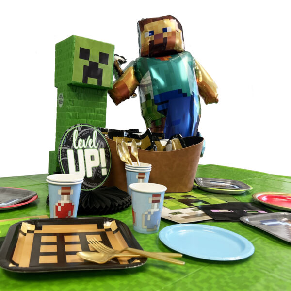Steve 3.5" x 36" Character Shaped Balloon - 1 Balloon - Image 3