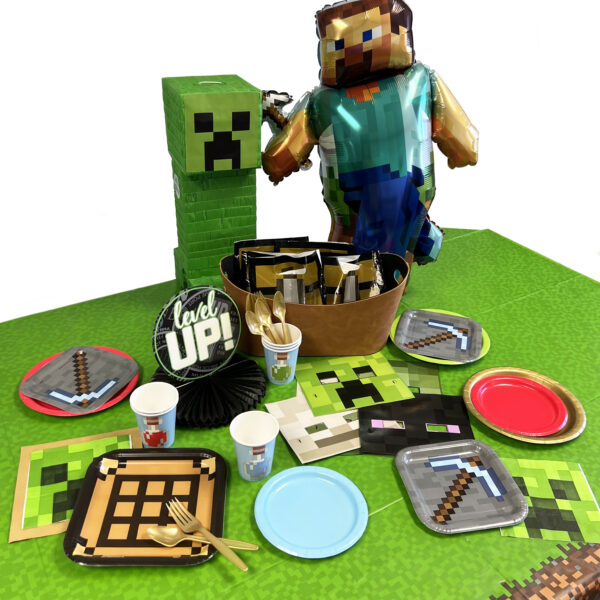 "Minecraft Creeper" Pull-String Pinata - 1 Pinata - Image 3