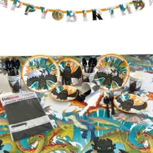 How to Train Your Dragon Deluxe Party Kit for 8 or 16 Guest