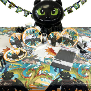 BACK IN STOCK SOON...How to Train Your Dragon Deluxe Party Kit for 8 or 16 Guest
