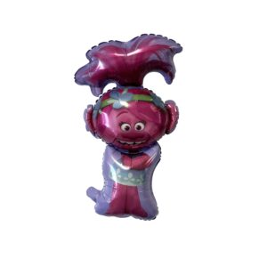 Poppy 39 1/2" x 29" Character Shaped Balloon - 1 Balloon