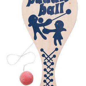 Plain Paddle Ball - 12 Paddle balls