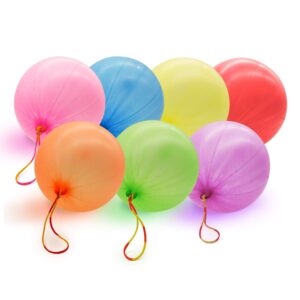 Punching Balloon, Assorted Colors - 12 Balloons