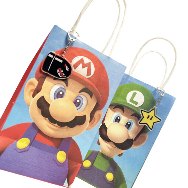 Super Mario Hard Plastic Keychain - 12 Keychains - Image 2