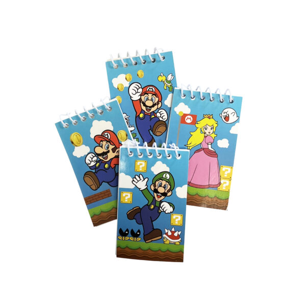 Super Mario Notepad - 12 Notepads - Image 2