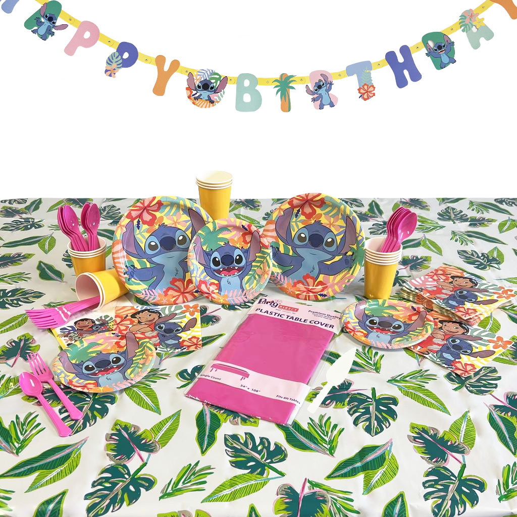 Stitch Deluxe Party Kit for 8 or 16 Guest