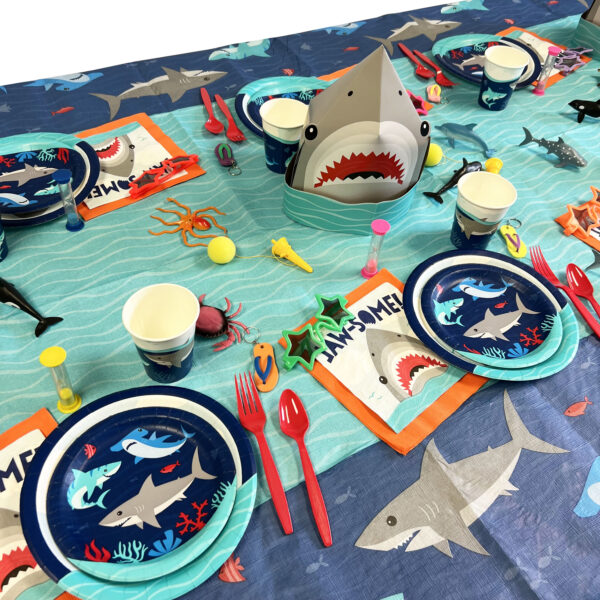 Shark Party 9oz Cups - 8 Cups - Image 3