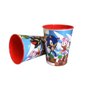 NEW DESIGN Sonic the Hedgehog 16oz Plastic Cups - 6 Cups