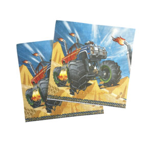 Monster Trucks Luncheon Napkins - 20 Napkins