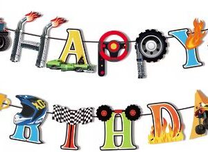 COMING SOON... Monster Trucks Double Birthday Banner - 1 Double Banner