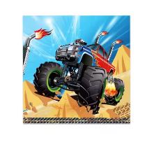 COMING SOON... Monster Trucks Luncheon Napkins - 20 Napkins