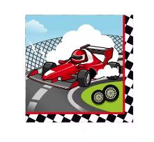 COMING SOON... Race Car Luncheon Napkins - 20 Napkins