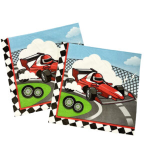 Race Car Luncheon Napkins - 20 Napkins