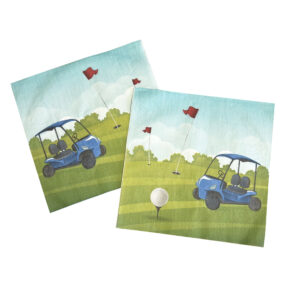 Golf Party Luncheon Napkins - 20 Napkins