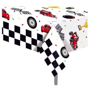 COMING SOON... Race Car Plastic Table Cover - 1 Table Cover