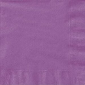 Jumbo Plastic Table Rolls - 1 Roll or 4 Rolls/Case - Violet
