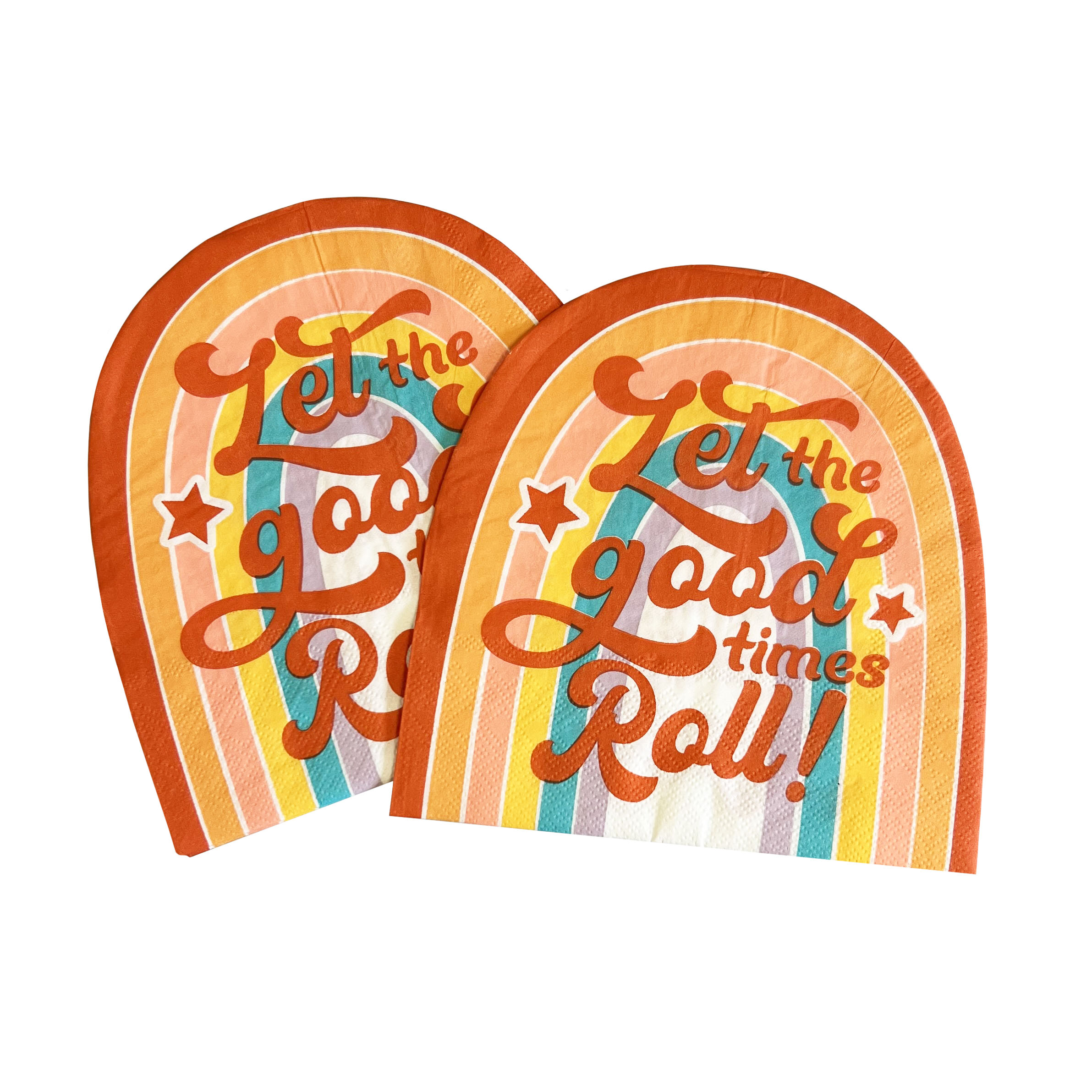 Retro Roller Skate Luncheon Napkins - 16 Napkins