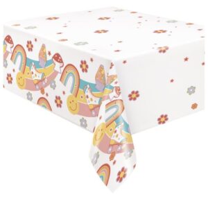 Retro Roller Skate Plastic Table Cover - 1 Table Cover or 6 Table Covers/Unit