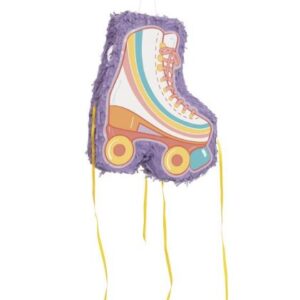 Retro Roller Skate, 3D Pop-Out Pinata - 1 Pinata