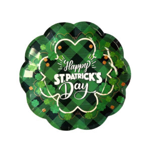 St. Patrick's Day, 9" Round, Paper Plates - 8 Plates