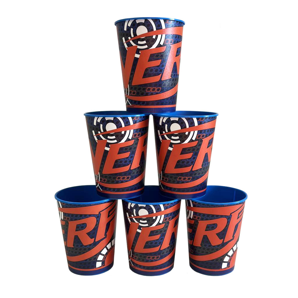 Nerf 16oz Plastic Cups - 6 Cups - Image 2
