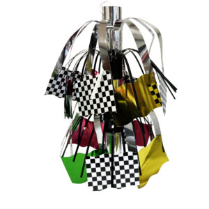 Race Car Cascade Centerpiece - 1 Centerpiece/Pack or 6 Centerpieces/Case