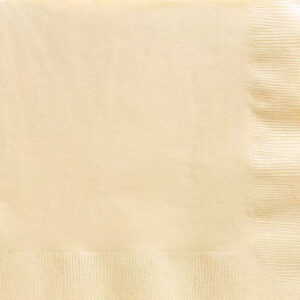 Jumbo Plastic Table Rolls - 1 Roll or 4 Rolls/Case - Vanilla Cream