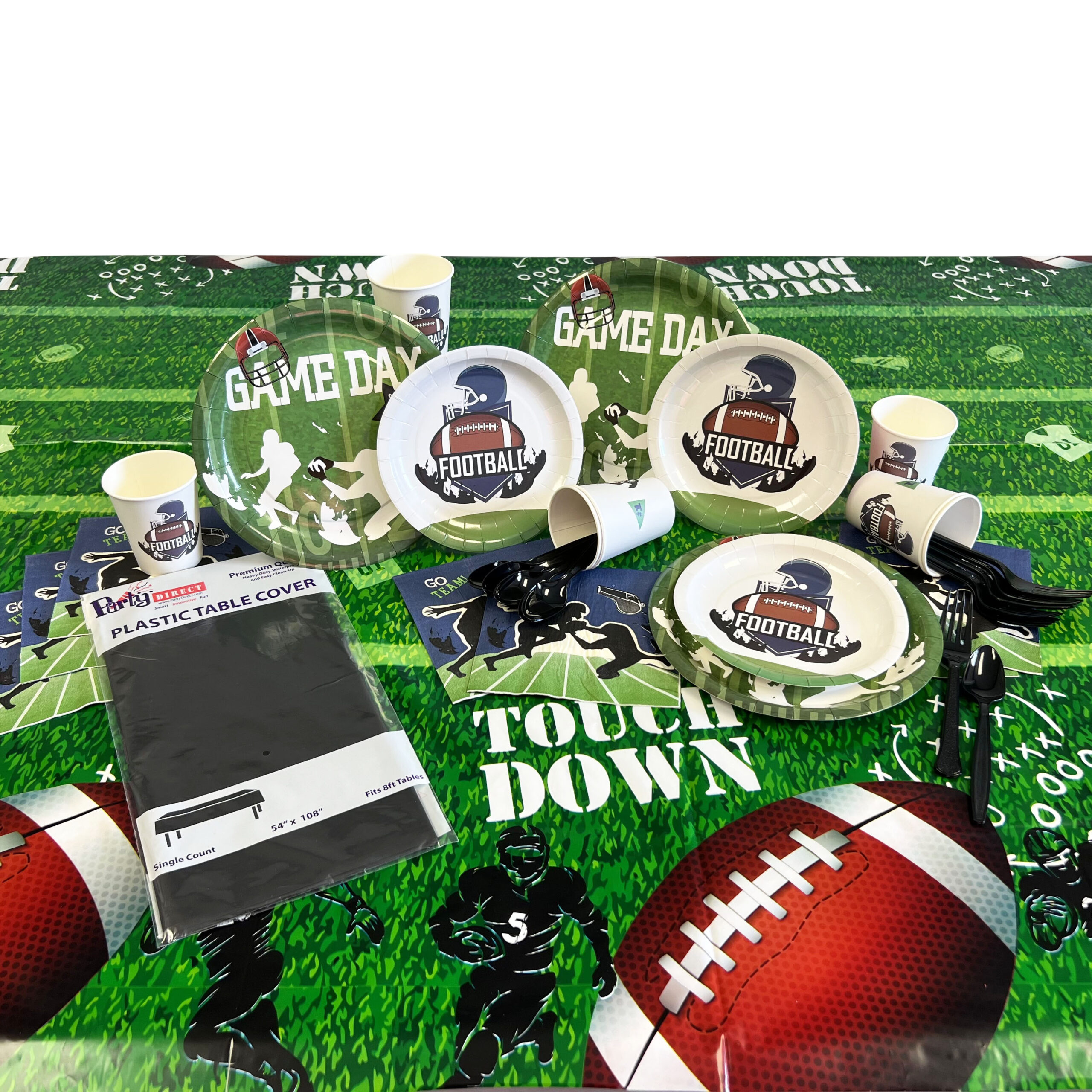 Football Party Kit for 8 or 16 Guests