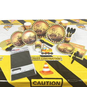 Construction Party Kit for 8 or 16 Guest