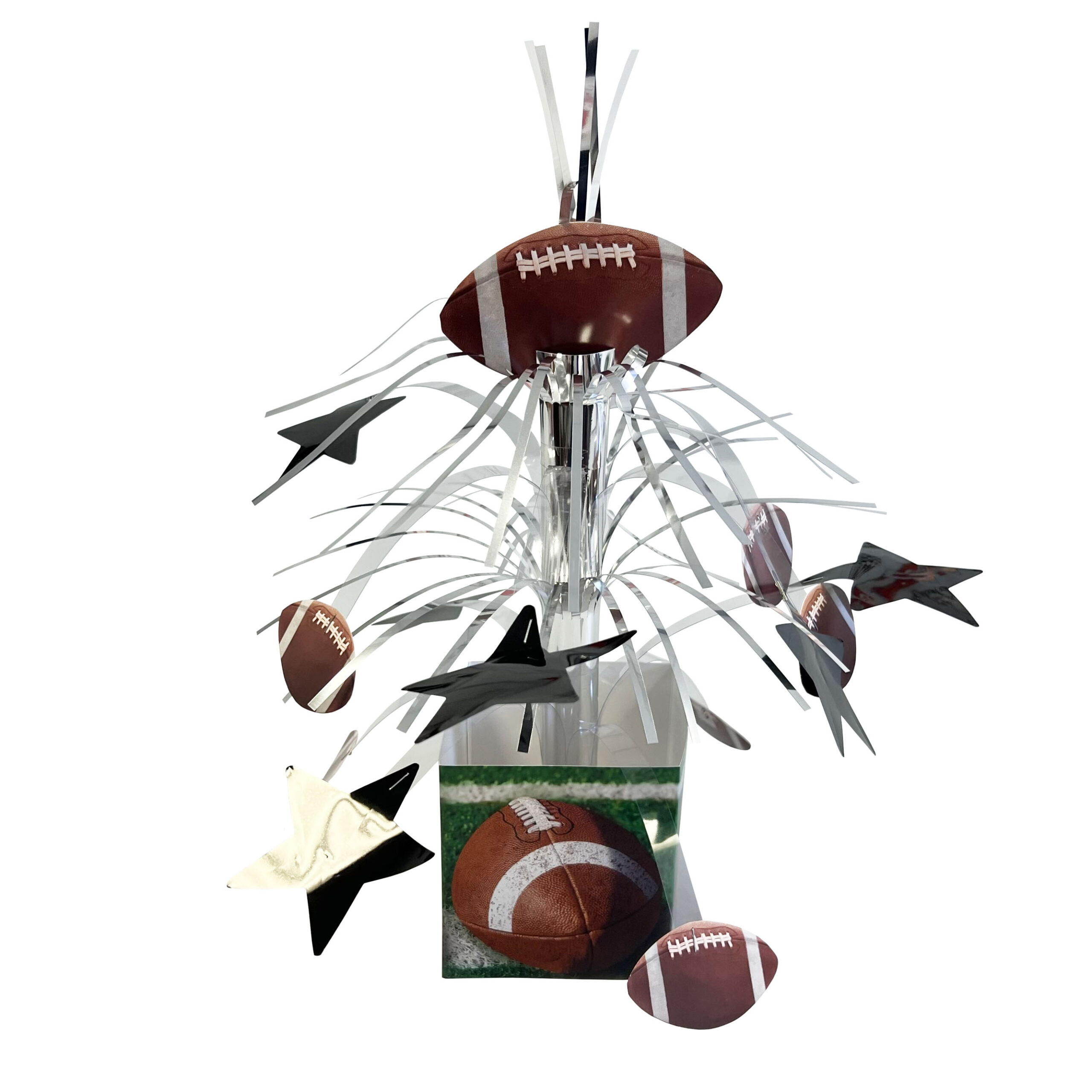 Football Cascading Centerpiece - 1 Centerpiece