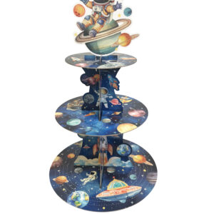 Outer Space Cupcake Stand - 1 Cupcake Stand