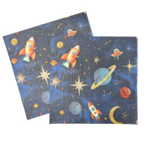 Outer Space Luncheon Napkins - 20 Napkins